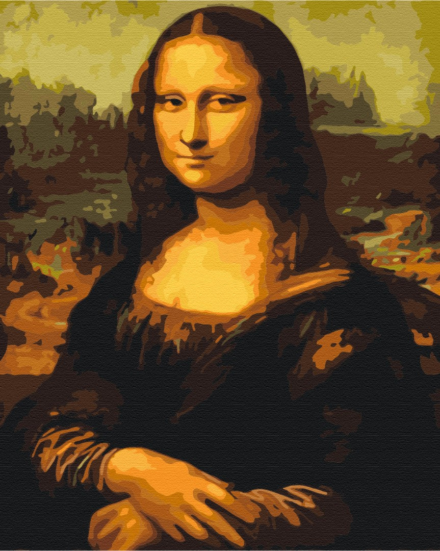 Afbeeldingen op nummer Mona Lisa