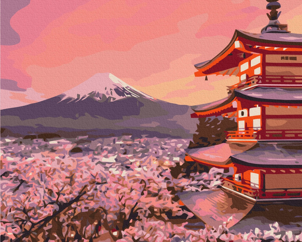 Afbeeldingen op nummer Traditioneel Japan