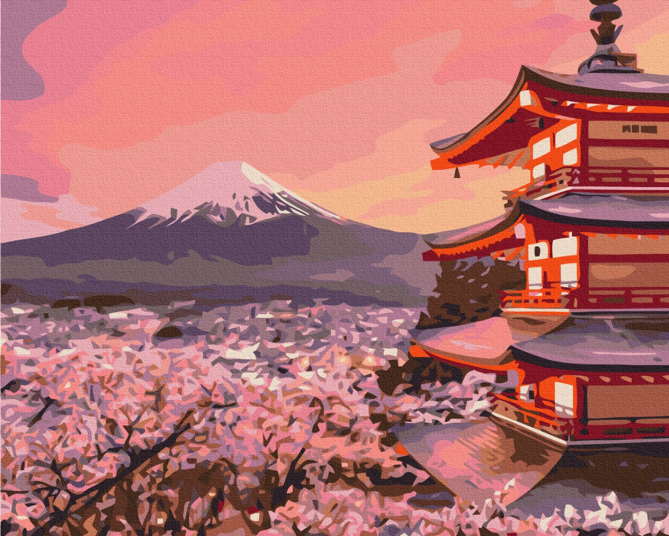 Afbeeldingen op nummer Traditioneel Japan