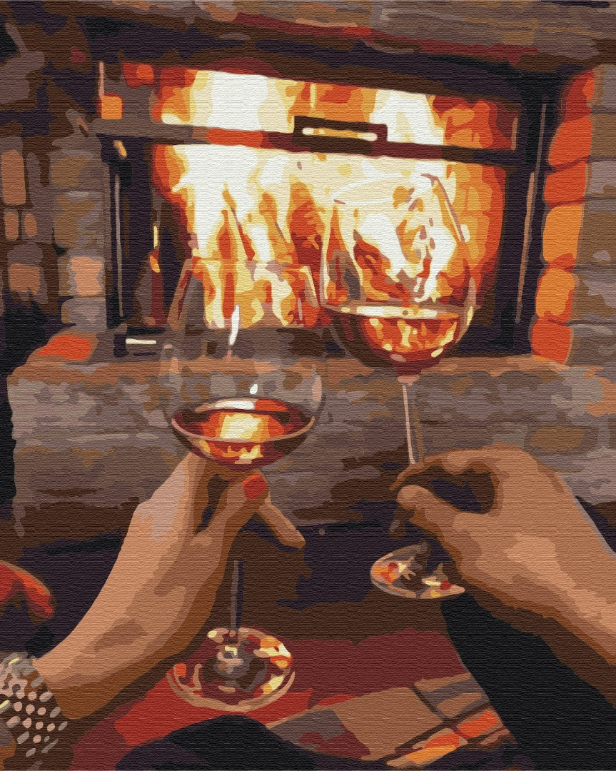 Afbeeldingen op nummer Avond voor twee