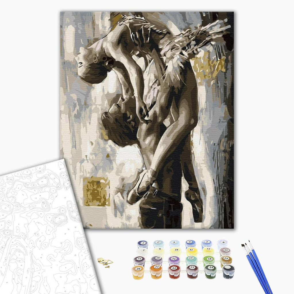 Afbeeldingen op nummer Geraffineerde dans