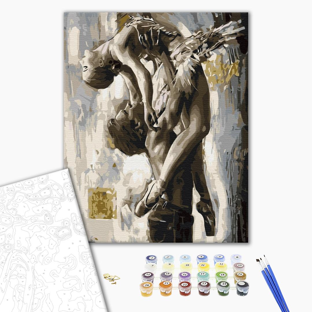 Afbeeldingen op nummer Geraffineerde dans