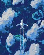 Afbeeldingen op nummer Boven de wolken