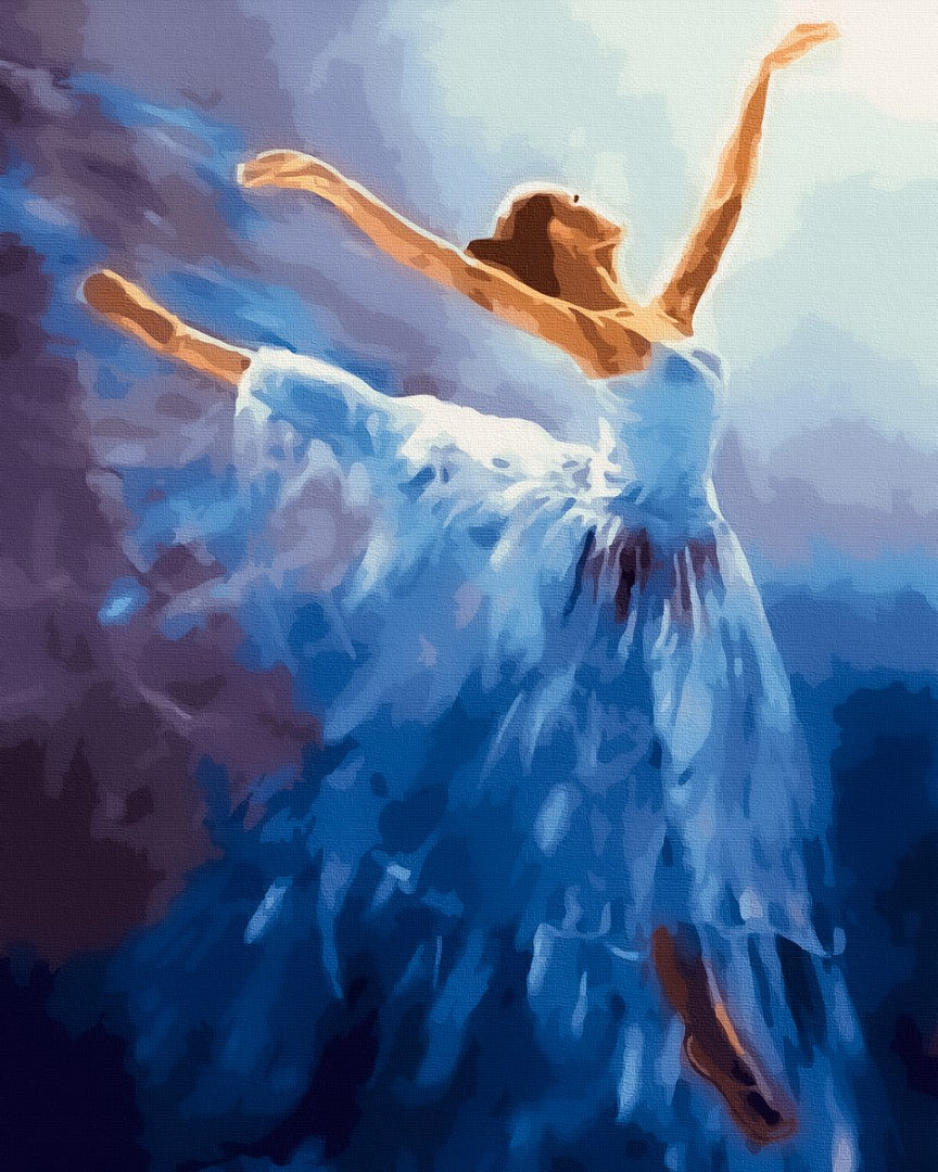 Afbeeldingen op nummer Lucht ballerina