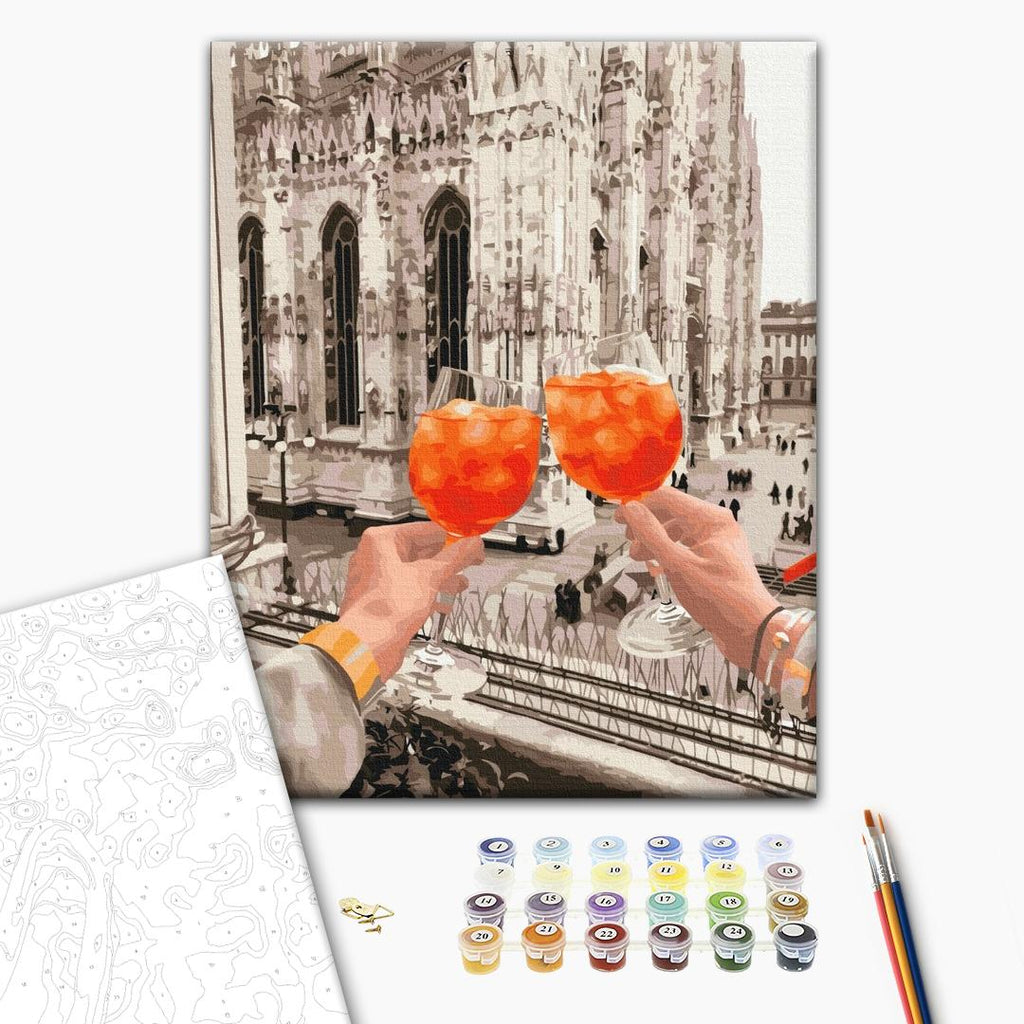 Afbeeldingen op nummer Duomo bril © Oksana Vorobiy