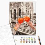 Afbeeldingen op nummer Duomo bril © Oksana Vorobiy