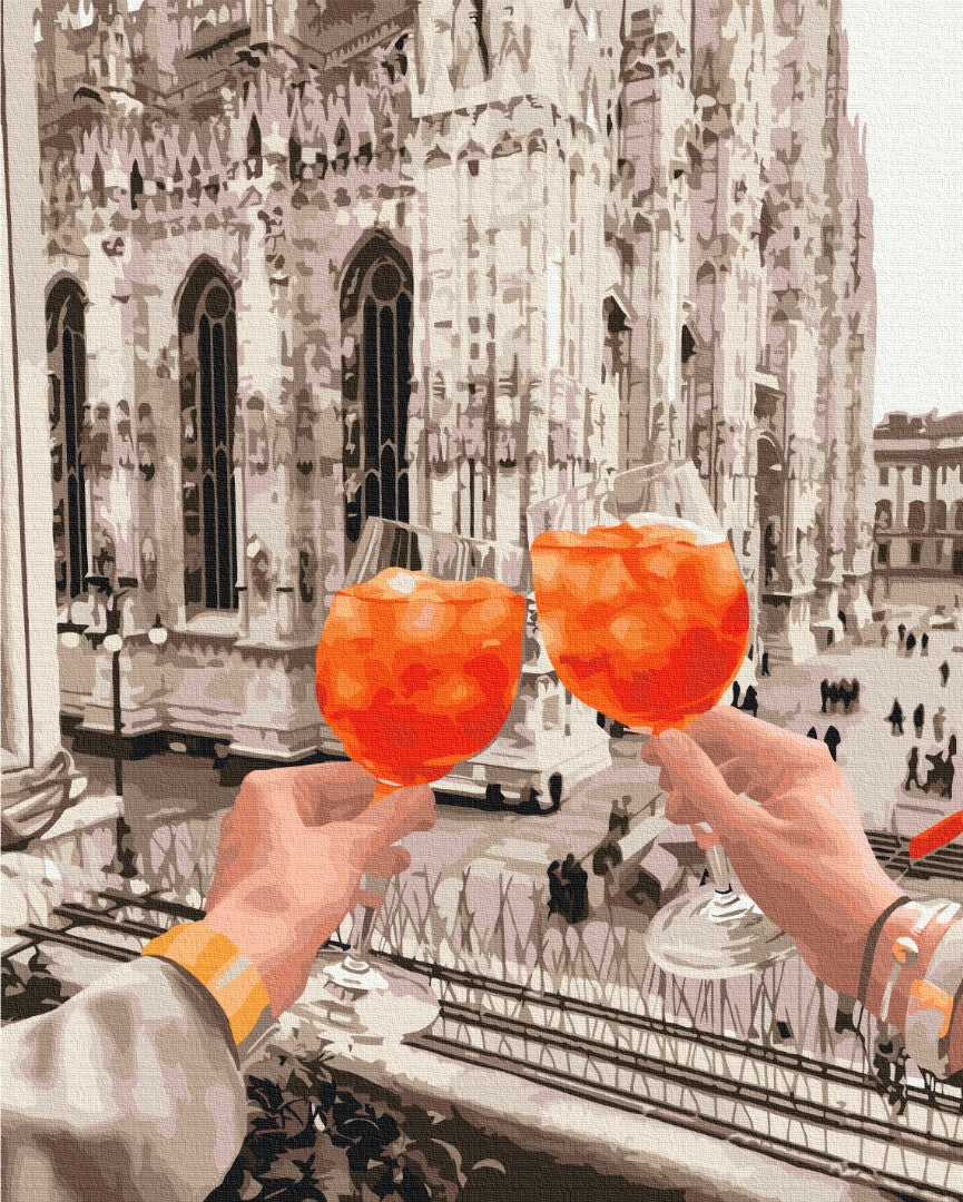 Afbeeldingen op nummer Duomo bril © Oksana Vorobiy