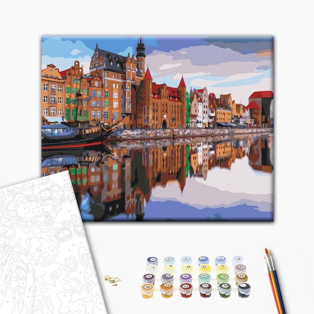 Afbeeldingen op nummer Kade van Gdansk